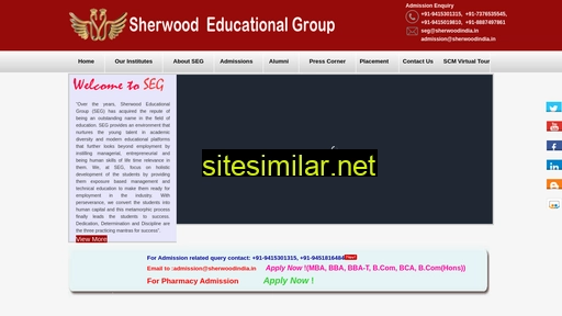 sherwoodindia.in alternative sites