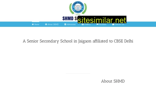 shmdschool.edu.in alternative sites