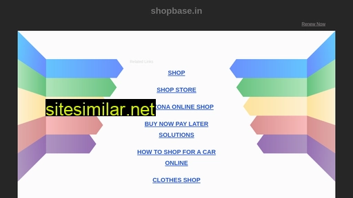 shopbase.in alternative sites