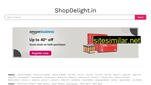 shopdelight.in alternative sites