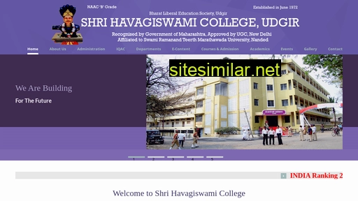 Shrihavagiswamicollege similar sites