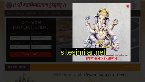 shriswaminarayanbus.in alternative sites