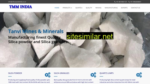 silicasandindia.co.in alternative sites