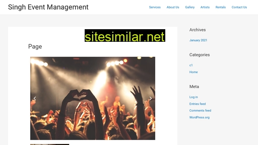 singheventmanagement.in alternative sites