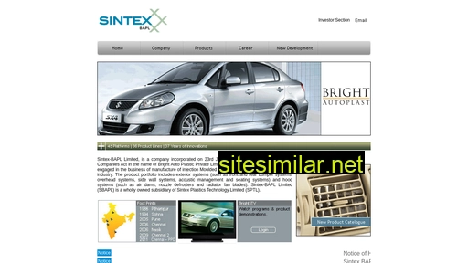 sintexbapl.co.in alternative sites