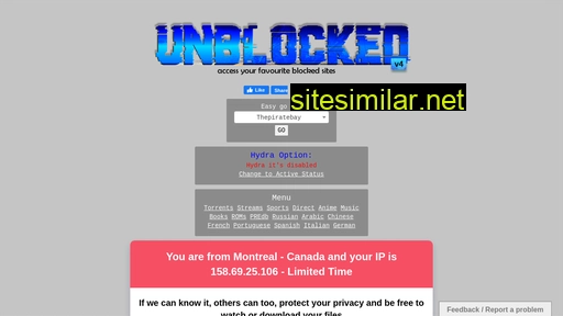 siteunblocked.in alternative sites