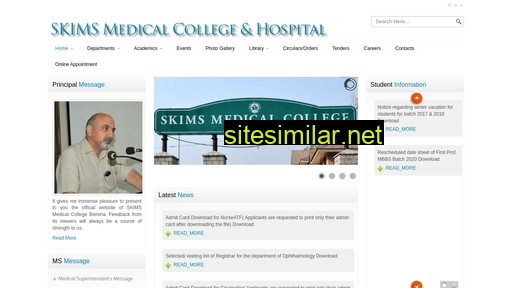 skimsmc.edu.in alternative sites