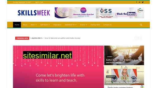 skillsweek.in alternative sites