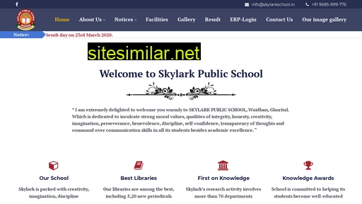 skylarkschool.in alternative sites