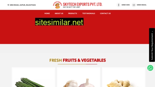 skytechexports.in alternative sites