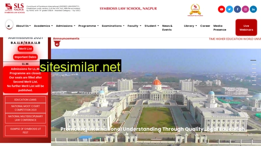 slsnagpur.edu.in alternative sites