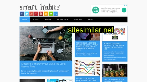 smarthabits.in alternative sites