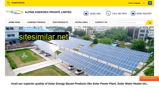 solarpowerplant.co.in alternative sites