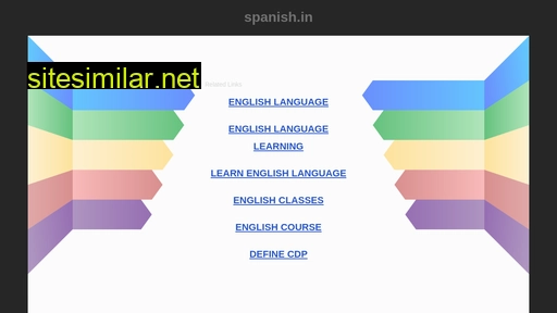 Spanish similar sites