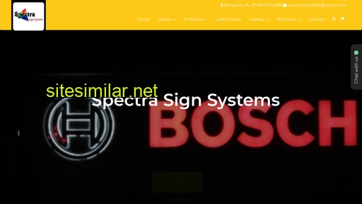 spectrasignsystems.co.in alternative sites