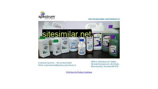spectrumproducts.in alternative sites