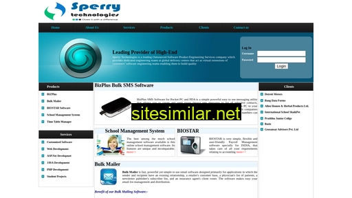 Sperrytech similar sites