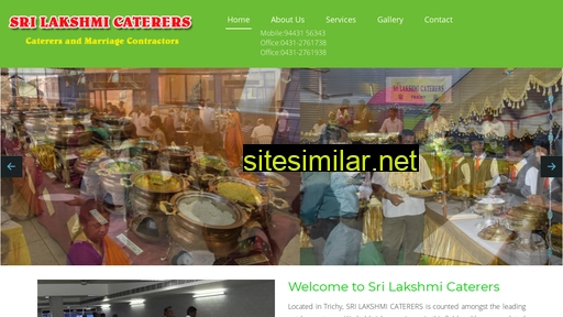 Srilakshmicaterers similar sites