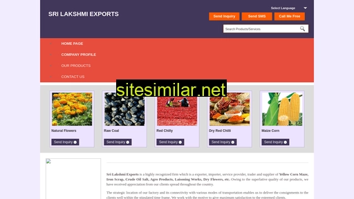 srilakshmiexports.co.in alternative sites
