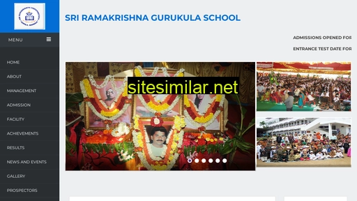 Sriramakrishnagurukula similar sites