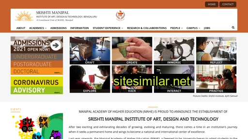 Srishtimanipalinstitute similar sites