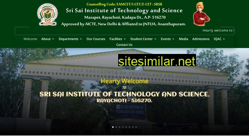 ssits.ac.in alternative sites