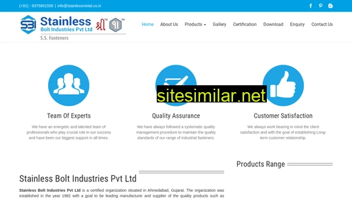 stainlessmetal.co.in alternative sites