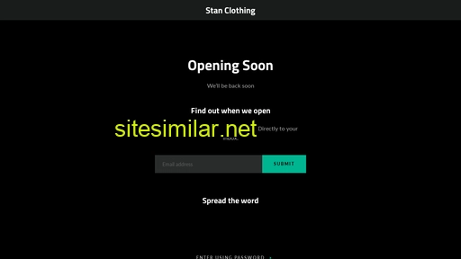 stanclothing.in alternative sites