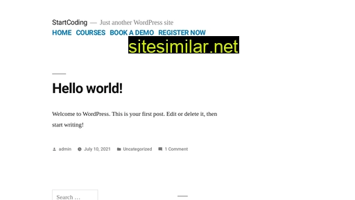 startcoding.org.in alternative sites