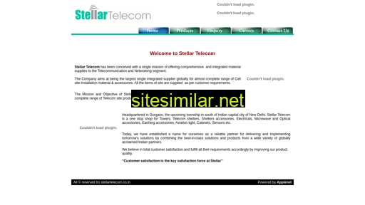 stellartelecom.co.in alternative sites