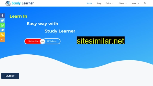 studylearner.in alternative sites