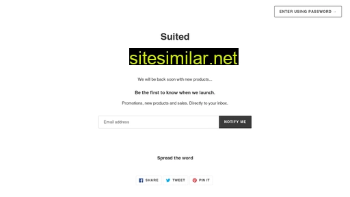 suited.co.in alternative sites