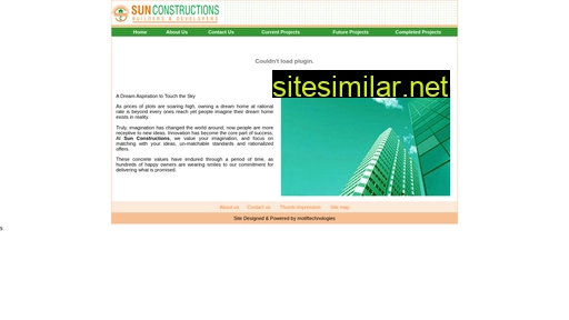 sunconstructions.in alternative sites
