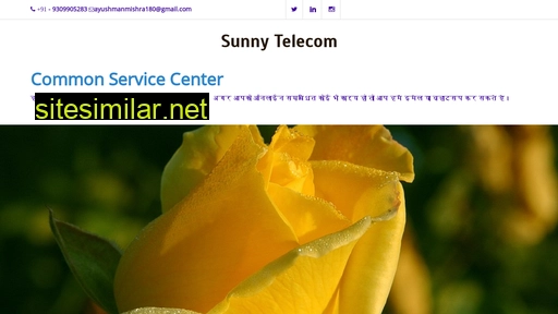 sunnytelecom.co.in alternative sites