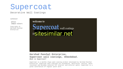supercoat.in alternative sites
