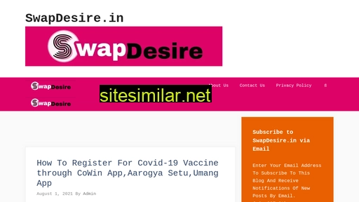 swapdesire.in alternative sites