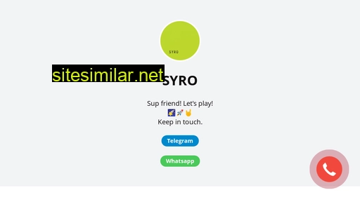 syro.in alternative sites