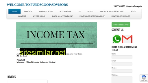 taxscoop.in alternative sites