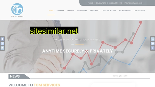 tcmservices.co.in alternative sites