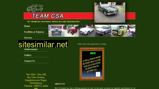 Teamcsa similar sites