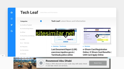 techleaf.in alternative sites