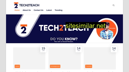 Tech2teach similar sites