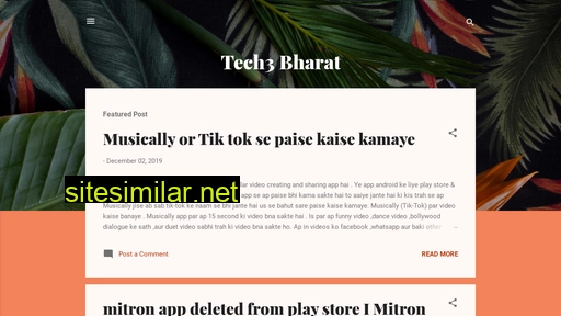tech3bharat.in alternative sites