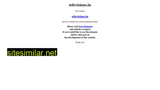 televisions.in alternative sites