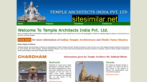 templearchitect.co.in alternative sites