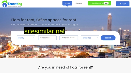tenanting.in alternative sites