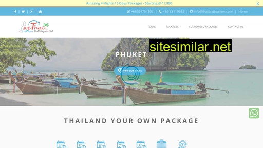 thailandtourism.co.in alternative sites