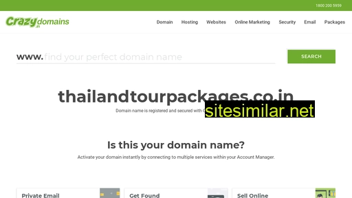 thailandtourpackages.co.in alternative sites