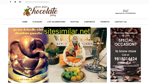 thechocolatefactory.in alternative sites