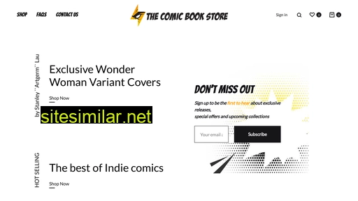 thecomicbookstore.in alternative sites